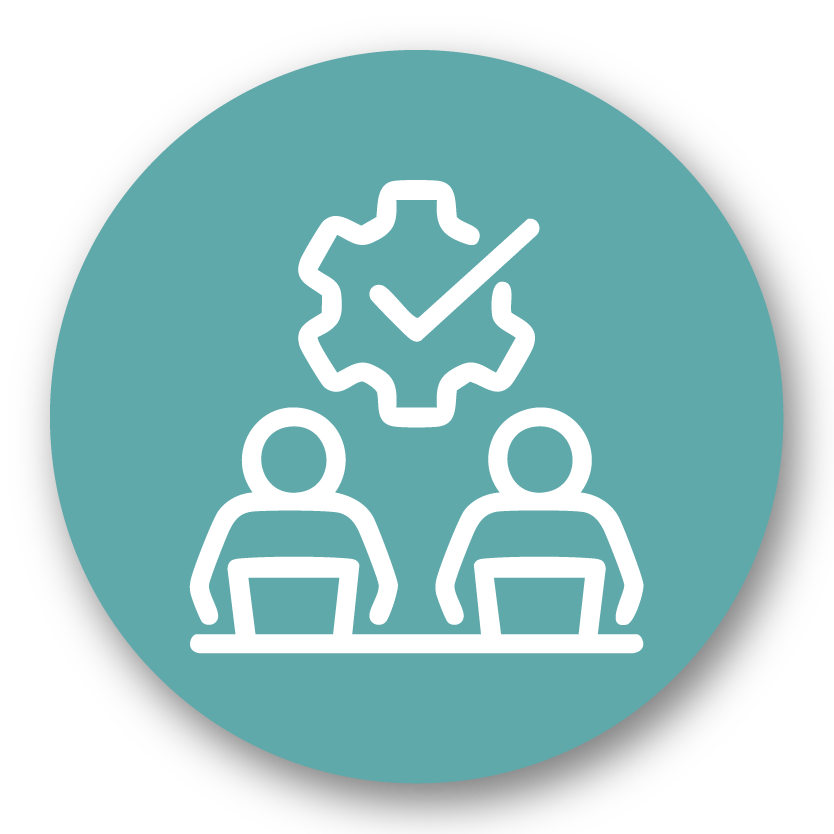 Ícono de capacitación técnica